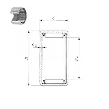 IKO TLAM 1612 needle roller bearings