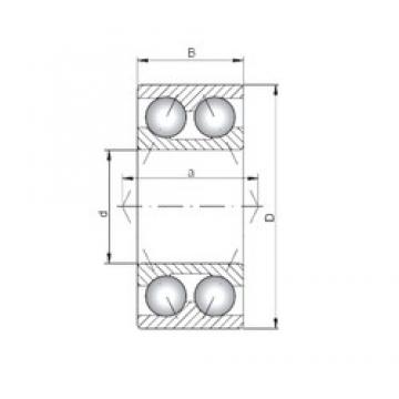 ISO 3312 angular contact ball bearings