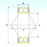 60 mm x 130 mm x 54 mm  CYSD 5312ZZ angular contact ball bearings