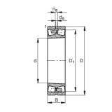 440 mm x 720 mm x 226 mm  FAG 23188-K-MB spherical roller bearings