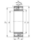 105 mm x 145 mm x 40 mm  FAG NNU4921-S-M-SP cylindrical roller bearings