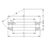 NKE 53412- MP thrust ball bearings