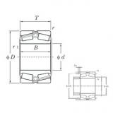 440 mm x 720 mm x 226 mm  KOYO 45388 tapered roller bearings